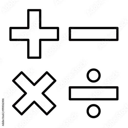 四則演算・数式素材