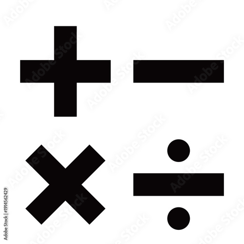 	四則演算・数式素材