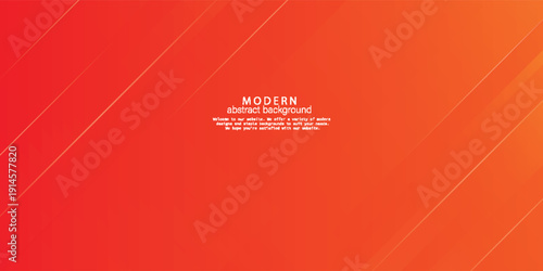 Modern abstract background with red and orange gradient, diagonal lines, and modern. elegant red and orange gradient background.