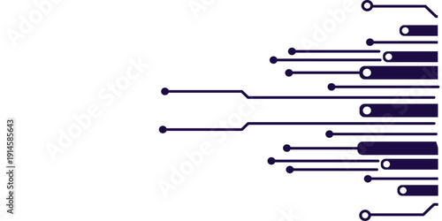 Abstract black and white halftone pattern detail of mechanical parts or industrial texture with high contrast and graphic elements