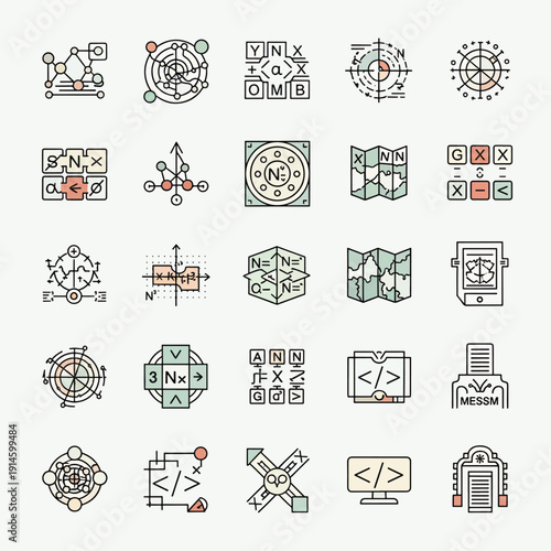 Technical Icons Set