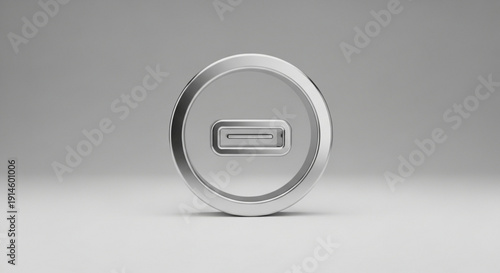 Shiny silver usb flash drive on white background symbolizing data storage
