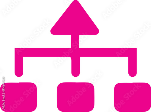 modern site map vector icon