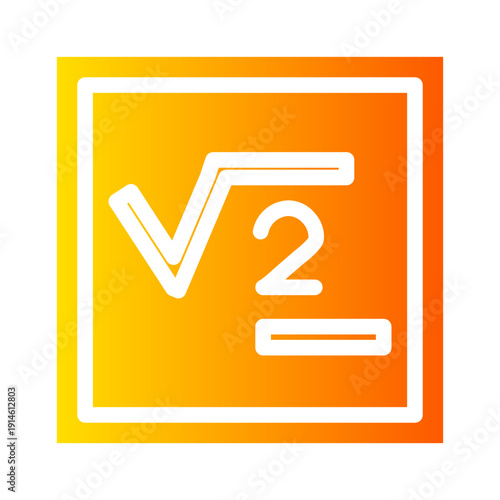 Blackboard gradient icon