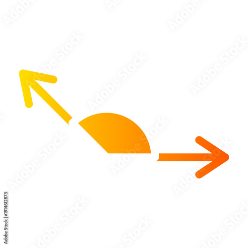 Obtuse gradient icon