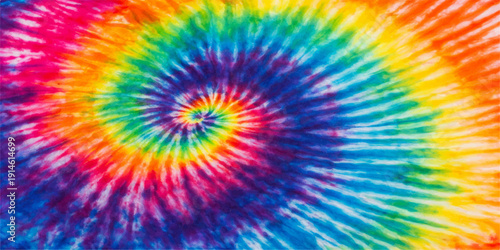 Abstract psychedelic rainbow background with a colorful fractal swirl design and vibrant digital paint texture creating a light explosion art wallpaper