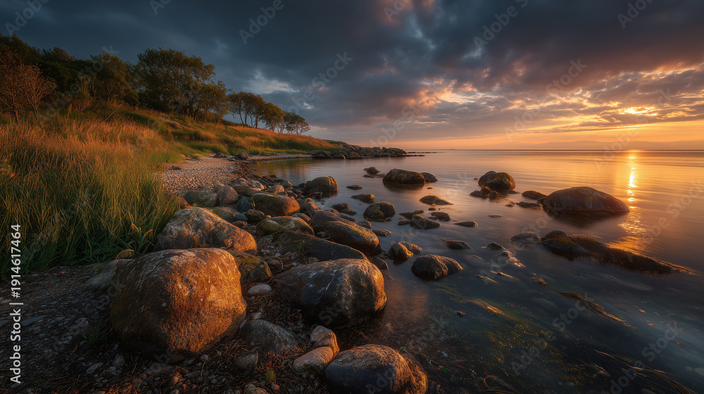 Naklejka premium Evening Light Nature Photography