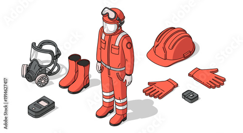 Essential Personal Protective Equipment for Industrial Safety and Hazard Protection.