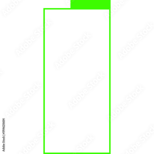 Green Object Detection Frame Overlay, AI Camera Recognition Bounding Box, Augmented Reality Tracking Interface
