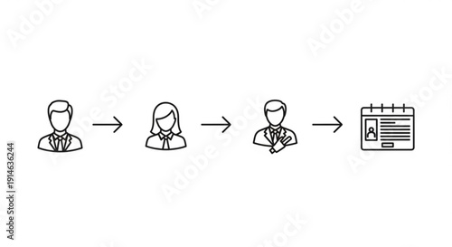 People interacting and transitioning to a calendar symbolizing scheduling and planning