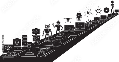 Evolution of Technology and Robotics in Modern Industry Settings