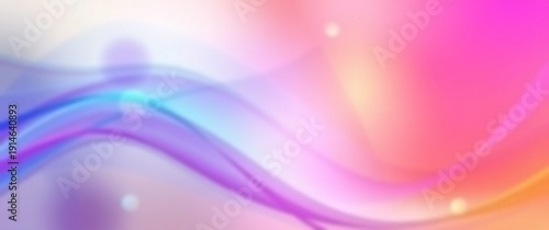 Smooth Fluid Rainbow Gradient Background. Abstract Vibrant Spectrum Texture.