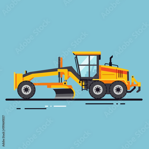 Heavy Industrial Grader Machine For Road Construction Projects