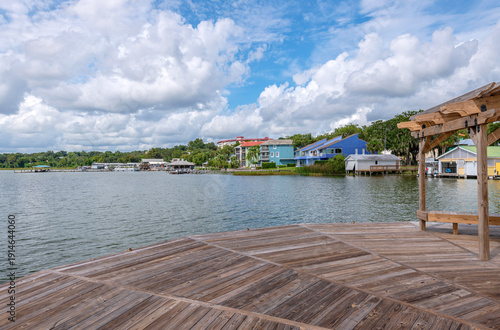Waterfront living on a lake in Florida.