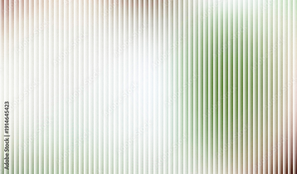 Obraz premium Soft green and white gradient striped background