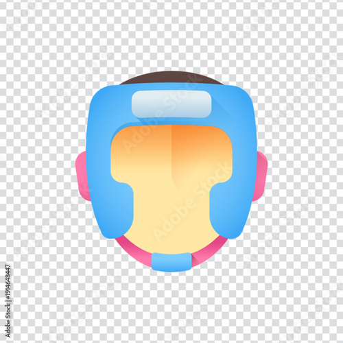 Boxing gloves vector design for sports and fitness concepts