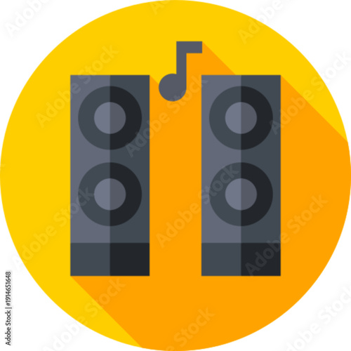 Audio speaker for sound and music concepts