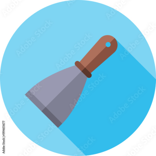 A kitchen spatula for cooking concepts