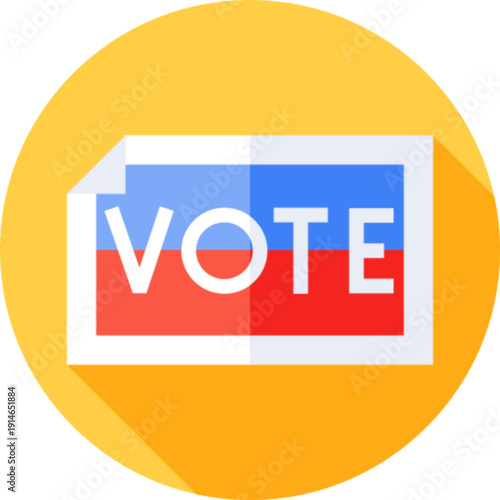 A decorative sticker or label for graphic design concepts