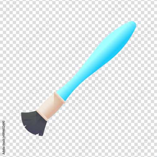 A versatile paint brush vector design for art and creativity concepts