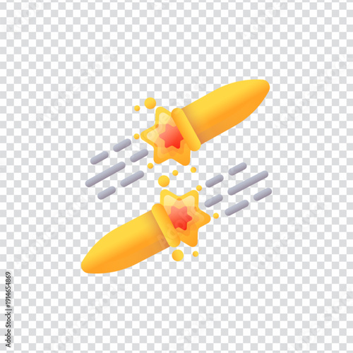 A vector design featuring bullets or ammunition for military concepts