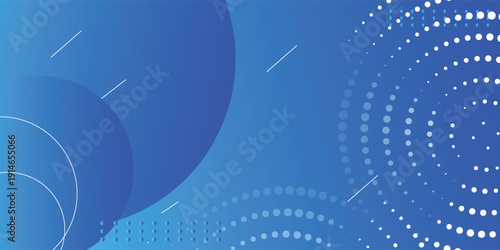 Abstract blue circle background with a smooth blue gradient. Features geometric patterns, ideal for modern designs, digital projects, banners, and creative visual presentations.