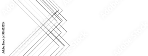 Vector Abstract geometric lines, clean composition, minimalist background to show a modern, dynamic element. Represents concept of connectivity and technological. 