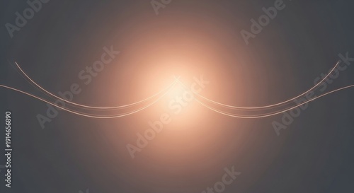 Wallpaper Mural Abstract Soft Light Wave with Radiant Glow Torontodigital.ca