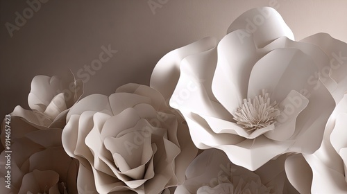 Elegant Paper Flowers Arrangement