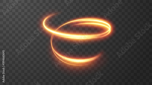 Golden spiral composed of shimmering golden light trails, fireworks, and gold confetti vibe. For holiday marketing campaigns (New Year, Christmas), wedding invitation suites, anniversary announcements