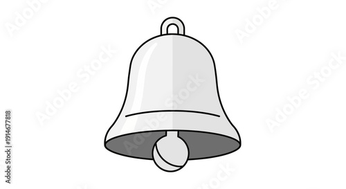 A simple illustration of a bell.