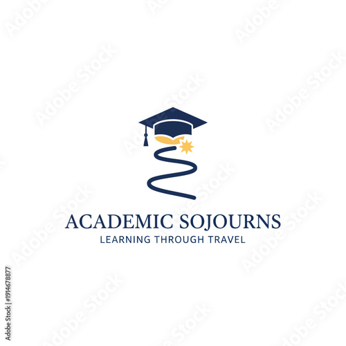 Academic Sojourns Learning Through Travel Educational Path Logo