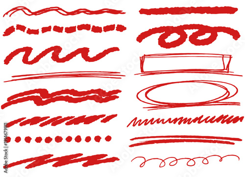 밑줄 모음 Underlined Collection