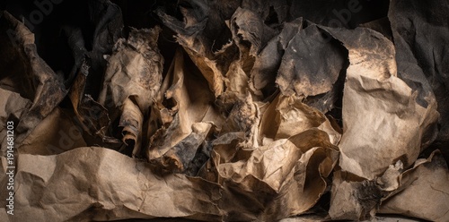 Burnt Paper Texture Detail