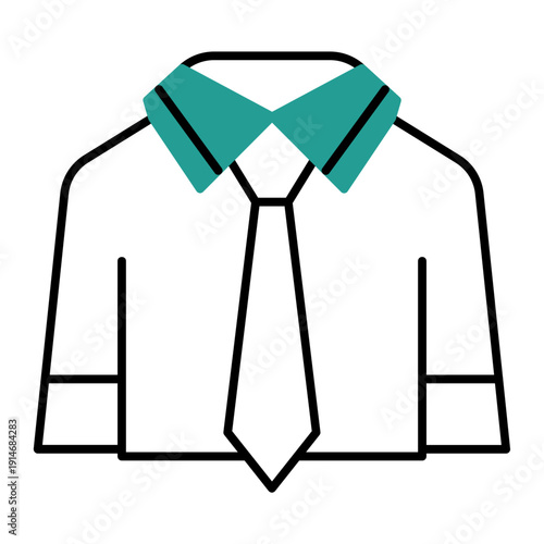 shirt with tie