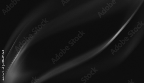 Bilde på lerret very fine texture, organic and fluid flowing lines in very soft gray gradients o