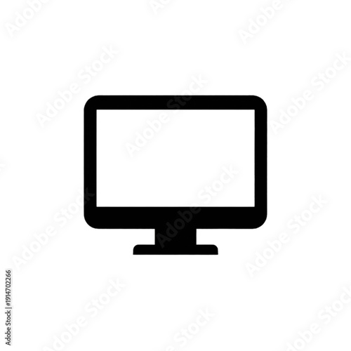 lcd tv monitor with blank screen