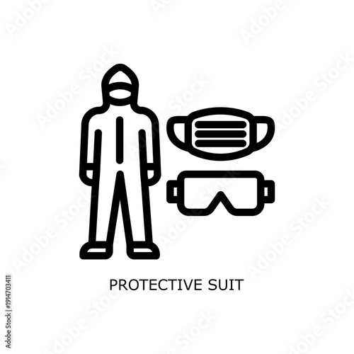 Protective Suit Workplace Safety and Environmental Protection Outline