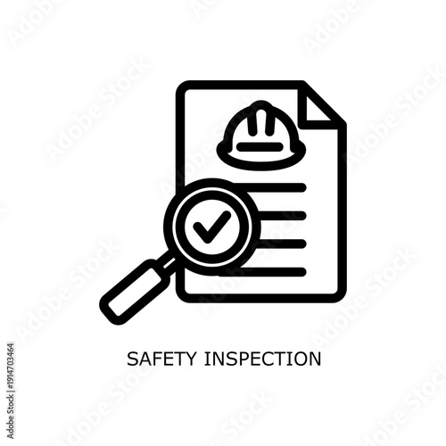 Safety Inspection Workplace Safety and Environmental Protection Outline