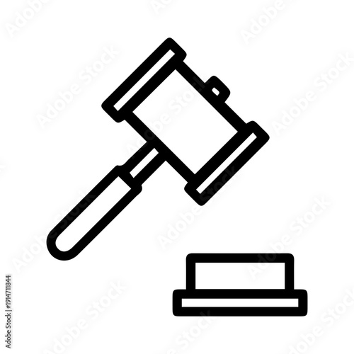 Law Justice Concept Icon