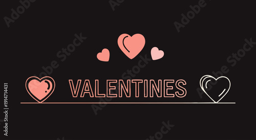 Elegant graphic design with decorative hearts and stylized text, embodying a warm sentiment of love and celebration for affectionate gestures