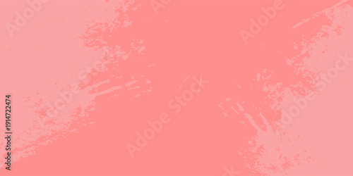 Vector watercolor pink coral blurred background, gradient  fantasy romantic