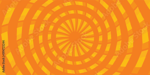 Pop art yellow comics book cartoon magazine cover. Cartoon funny retro pattern strip mock up. Vector halftone illustration.