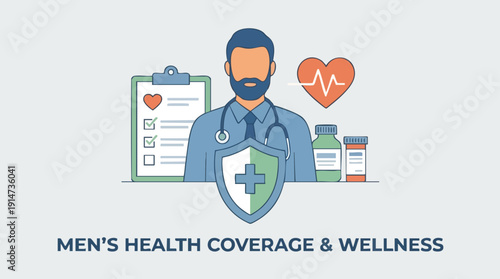 Doctor Man Healthcare Medical Symbol.