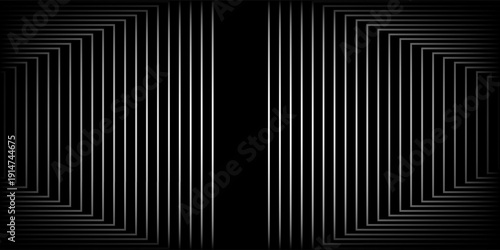 Black abstract background design. Premium stripe texture for banner business backdrop. contemporary, line gradient luxury