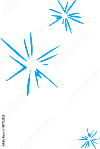 스파크 반짝이는 효과