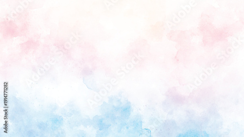 An abstract background with a dreamy, watercolor effect in soft hues.
