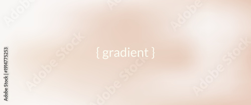 Background paper beige and blur soft brown with light gradient luxury. Color texture gradation and abstract white pastel with rose cream bg. Pearl vector background elegant and golden blur silk.