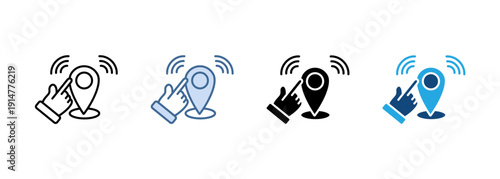 Multi Style Icon Set Pin Collection