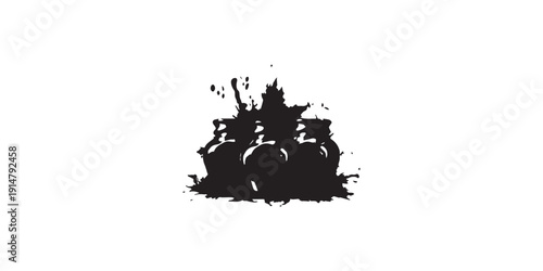 Abstract Pink Gradient Background with Subtle Wavy Patterns.